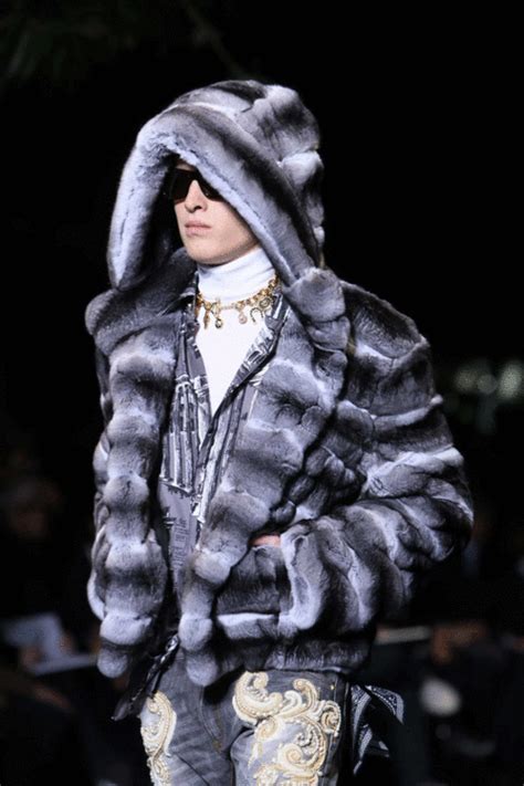 versace pink fur coat|Versace jackets for men.